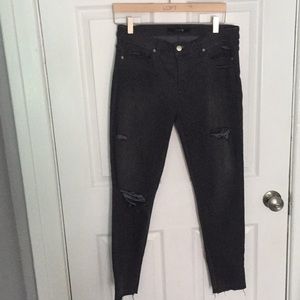 Distressed black